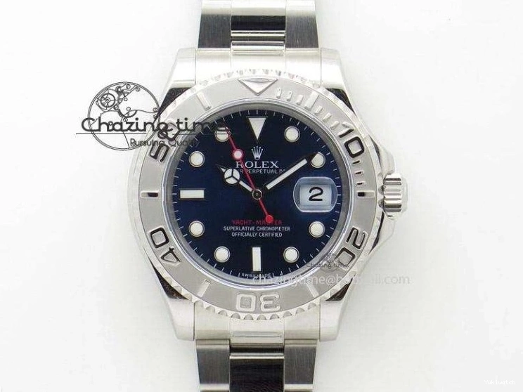 1:1 GSF A2836 SS Yacht-Master Best Bracelet on 126622 Edition Blue Dial 0514